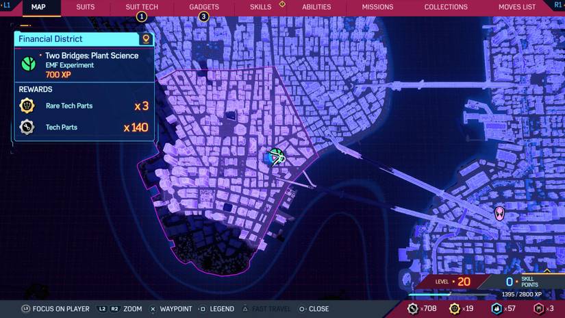 two bridges plant science spider-man 2