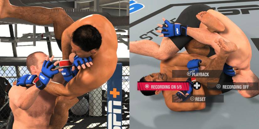 UFC 5 flying arbar steps