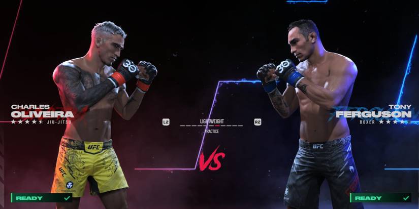 UFC 5 Oliveira v Ferguson screen