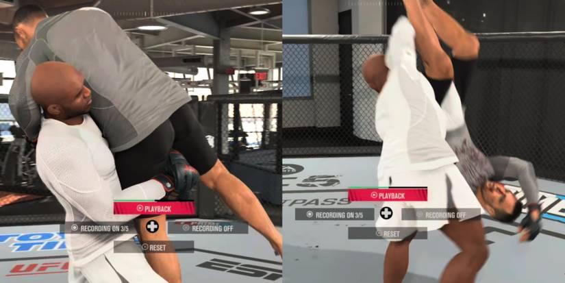 UFC 5 powerslam takedown