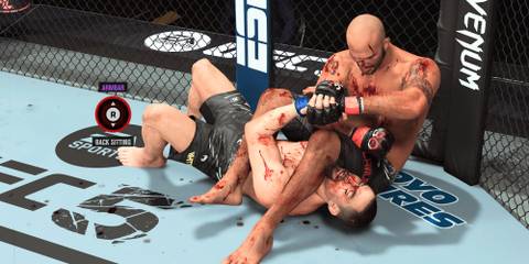 UFC 5 Robbie Lawler with an armbar attempt