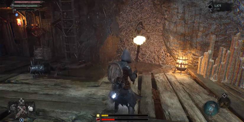 umbral entity protecting cave entrance in lords of the fallen