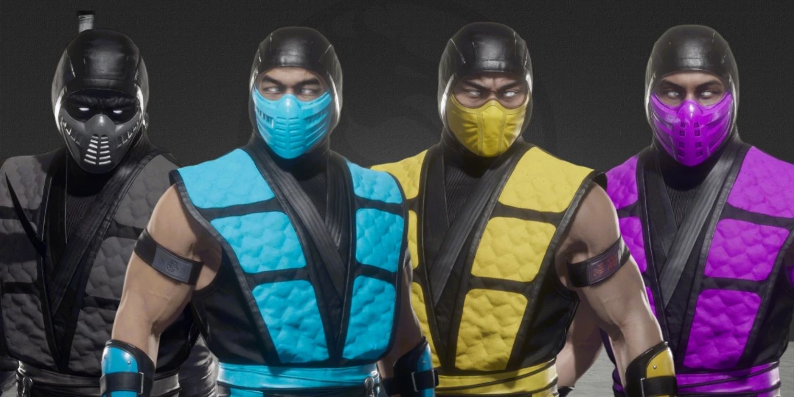 UMK3 Klassic Ninja Skin Pack - Mortal Kombat 11