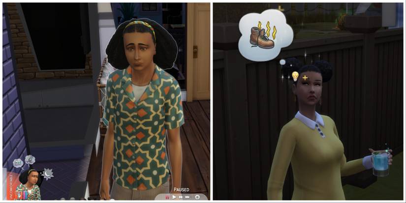 sims dealing with the uncomfortable moodlet in-game
