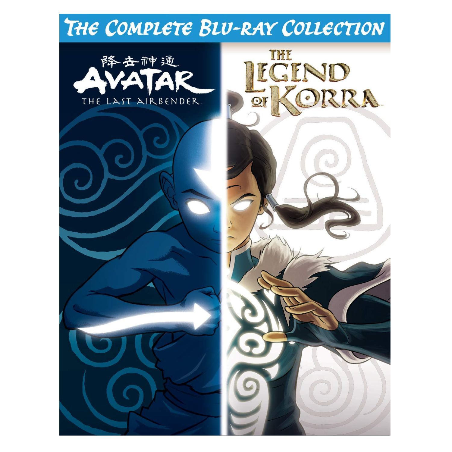Avatar & The Legend of Korra complete Blu-ray collection