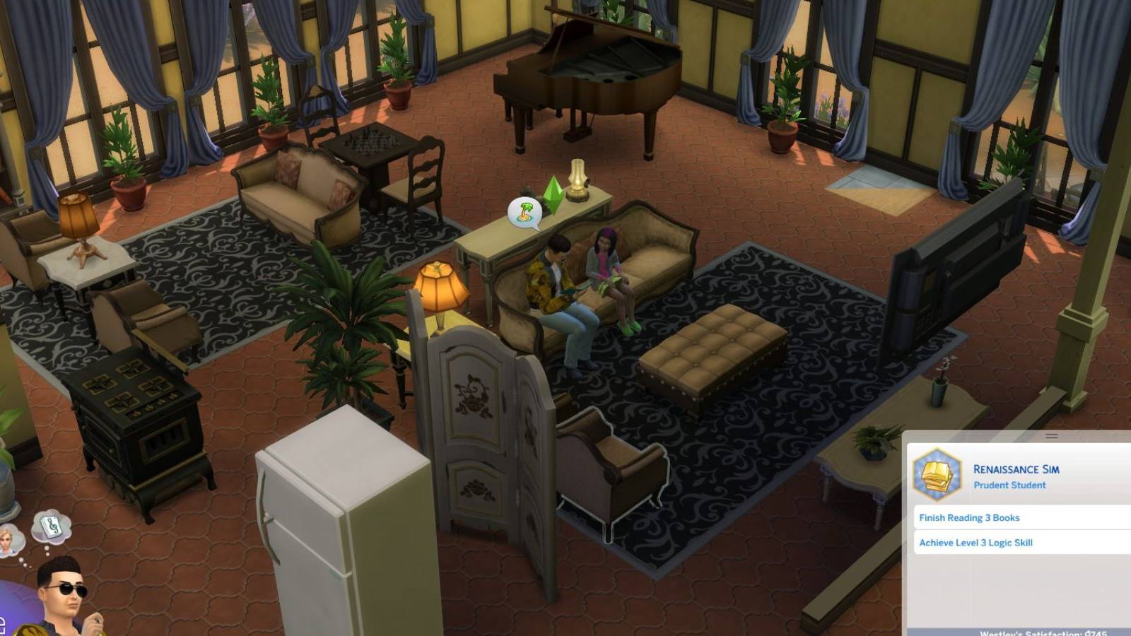 reading with an adult the whiz kid aspiration sims 4