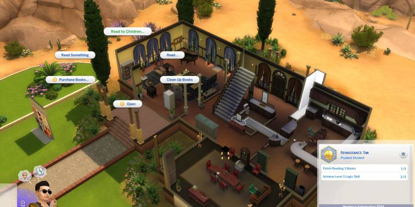 how to read a book the sims 4