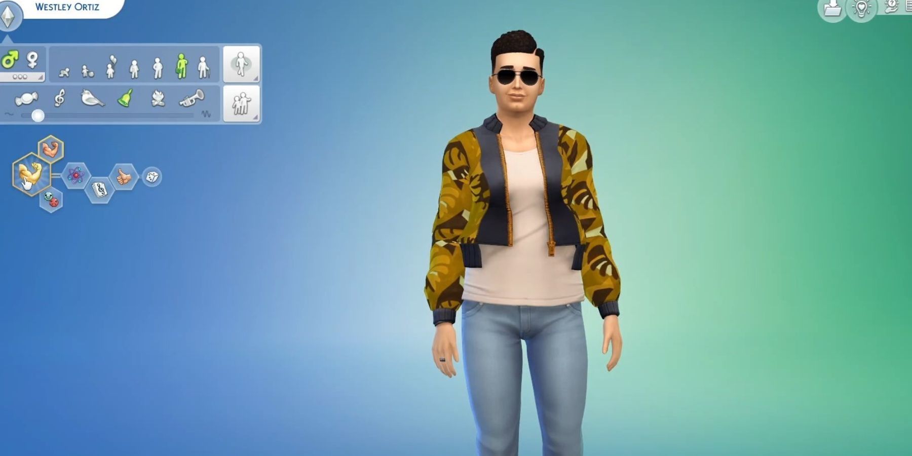 The Sims 4 CAS