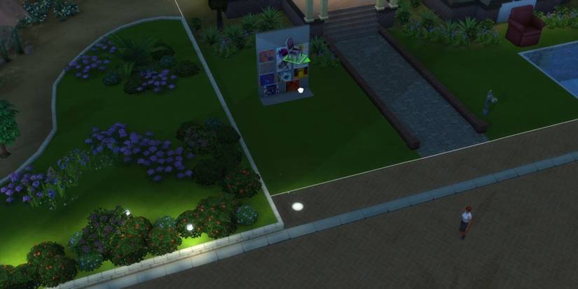 chair and a painting wall the sims 4