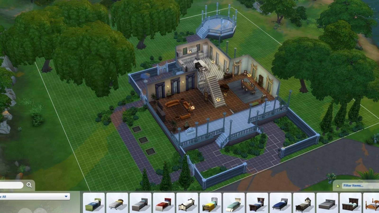 editing a lot build mode sims 4