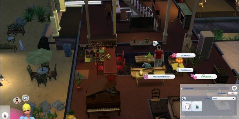 flirtation interaction the sims 4