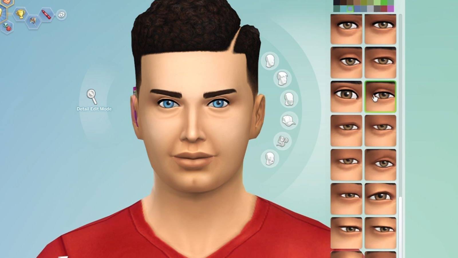 blue eyes the sims 4