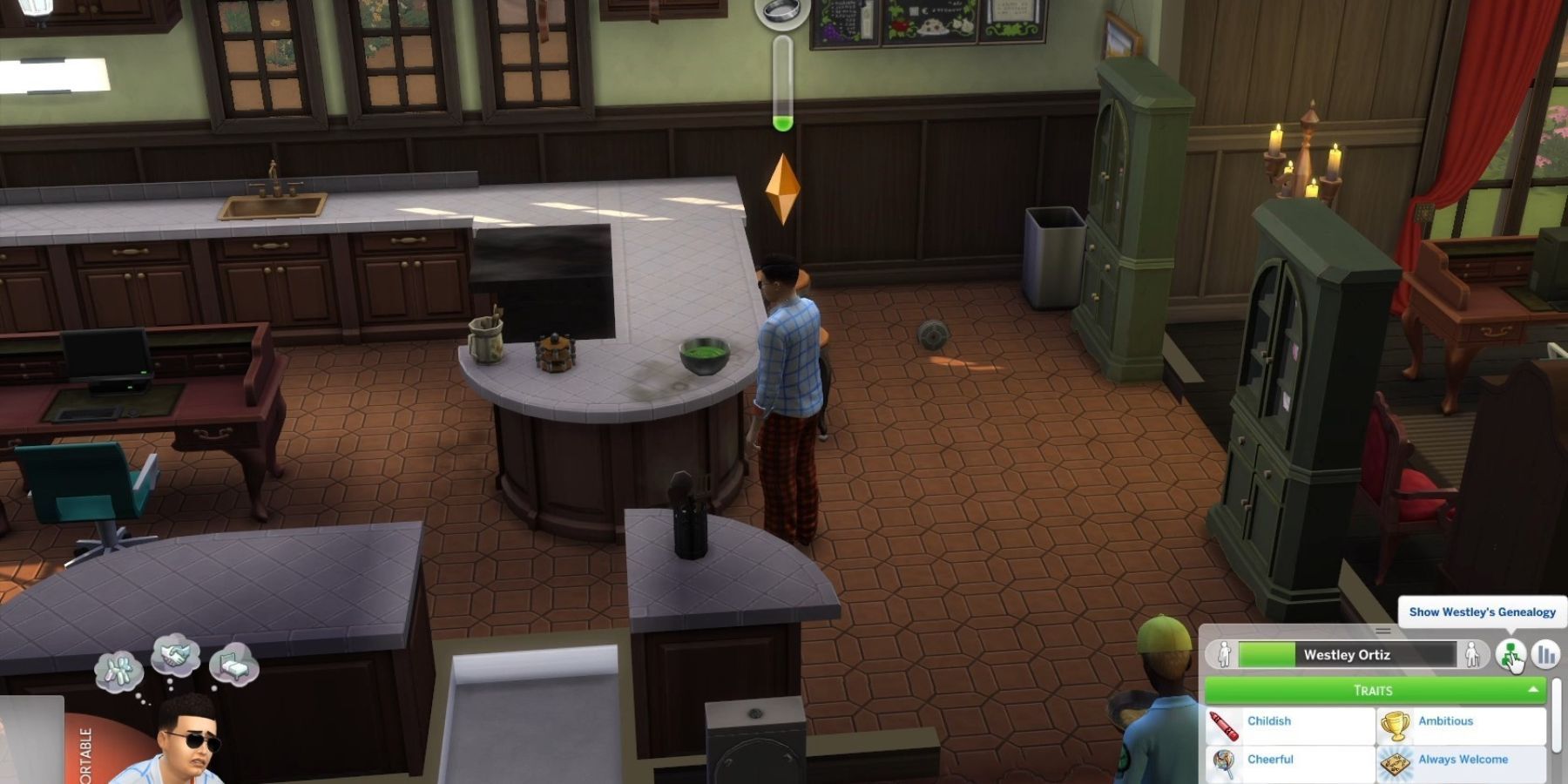 The Sims 4 gameplay