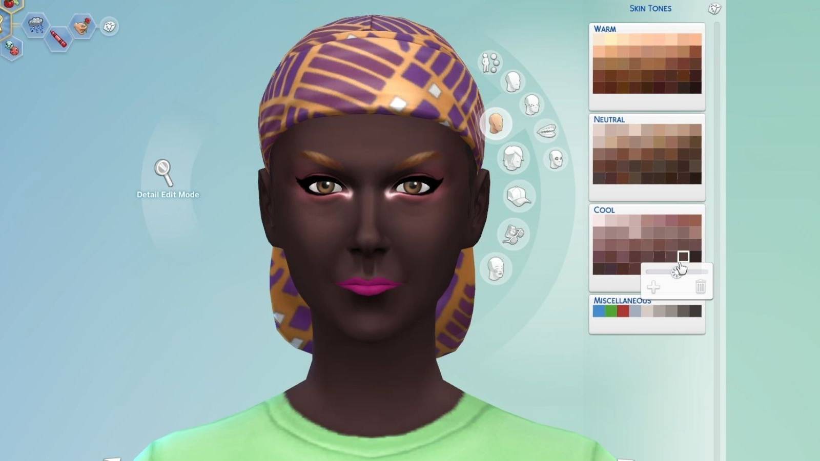how to change skin color the sims 4