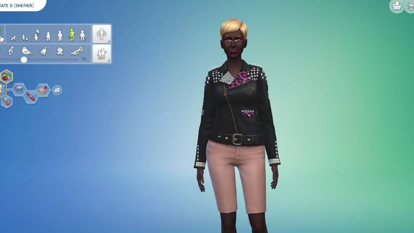 cas mode the sims 4
