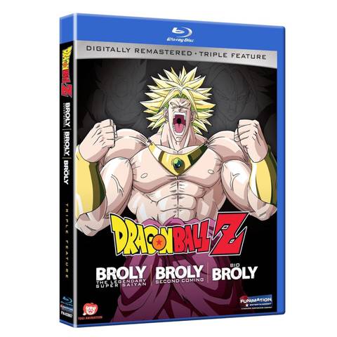 Dragon Ball Z: Broly Triple feature on Blu-ray