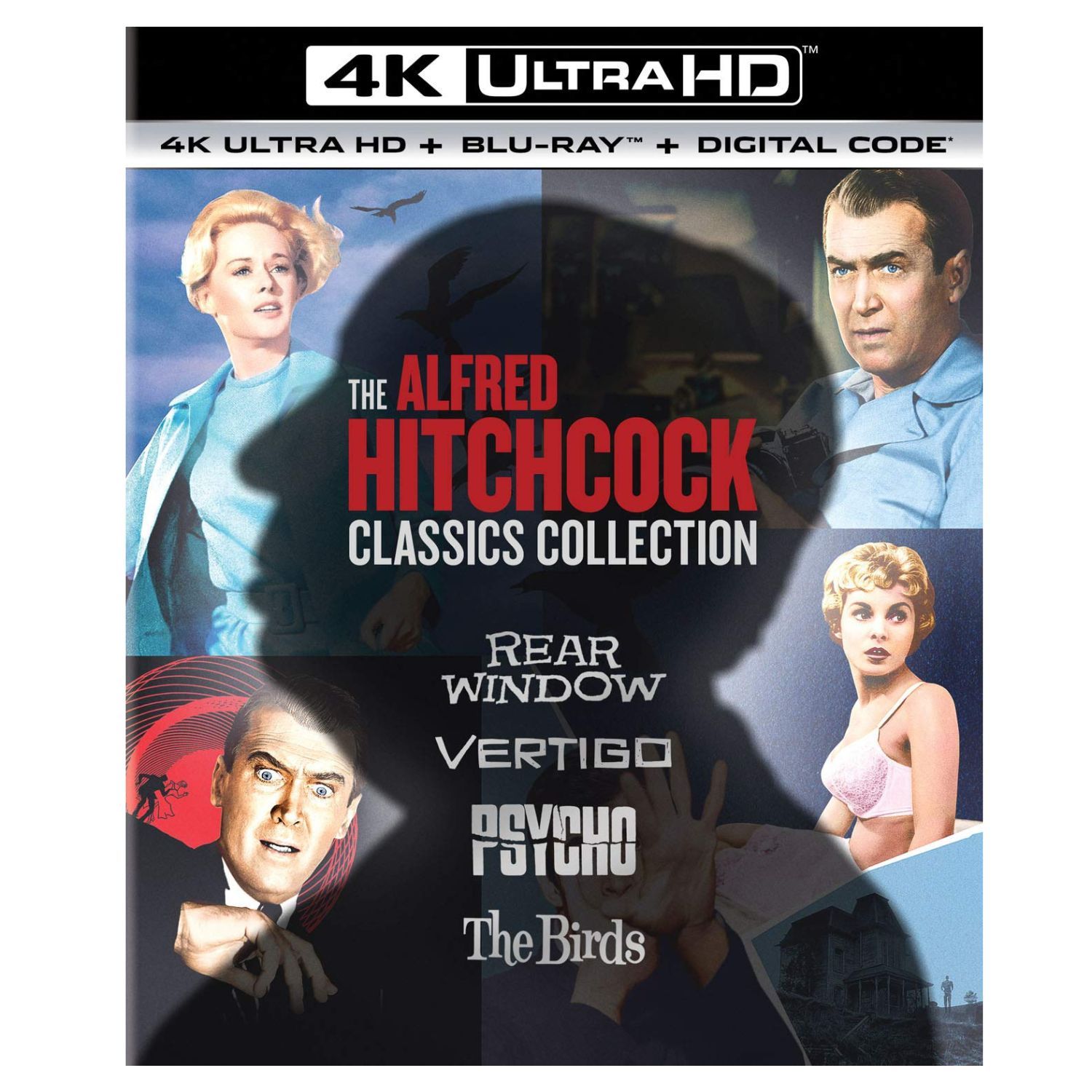 Alfred Hitchcock Classics Collection on 4k Ultra HD