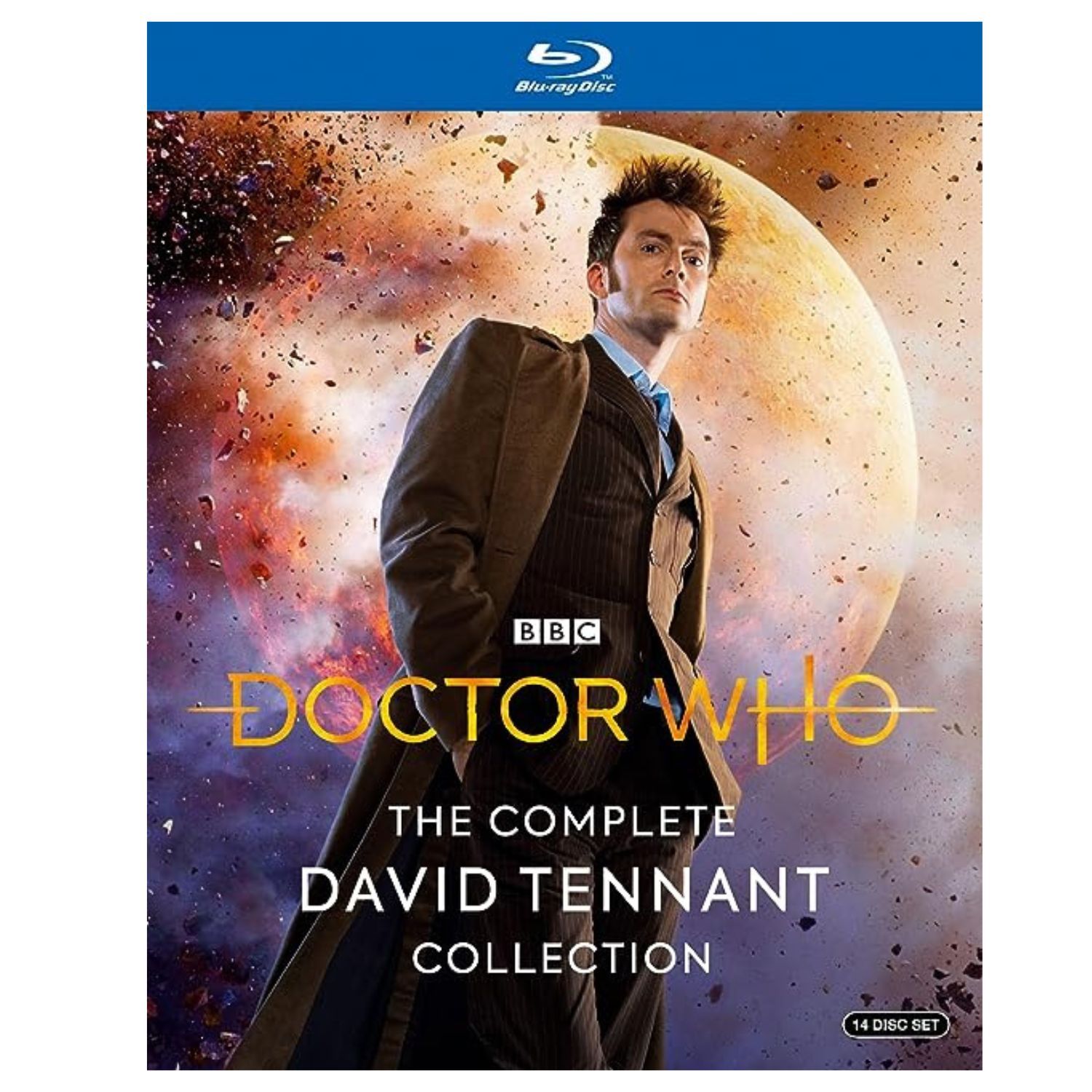 Coleção de DVDs Doctor Who David Tennant em Blu-Ray