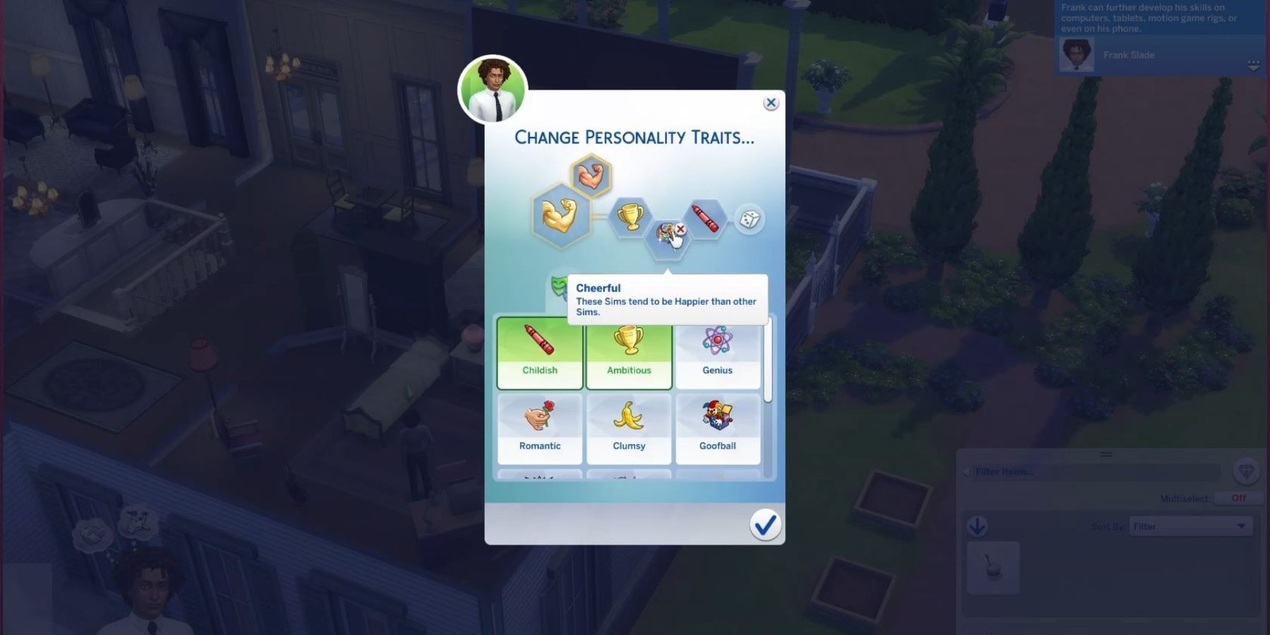 The Sims 4 How to Remove Traits