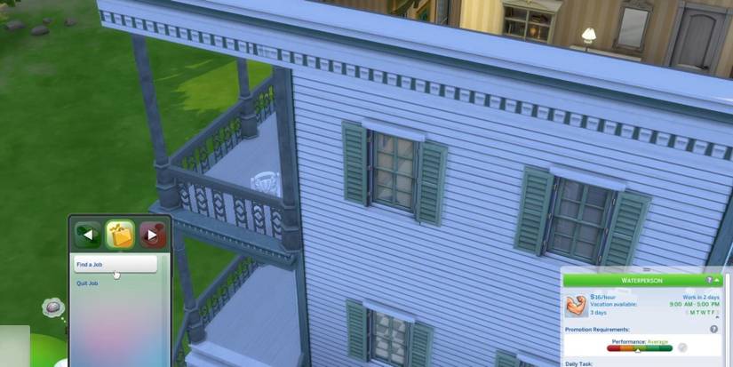 how to find a job the sims 4