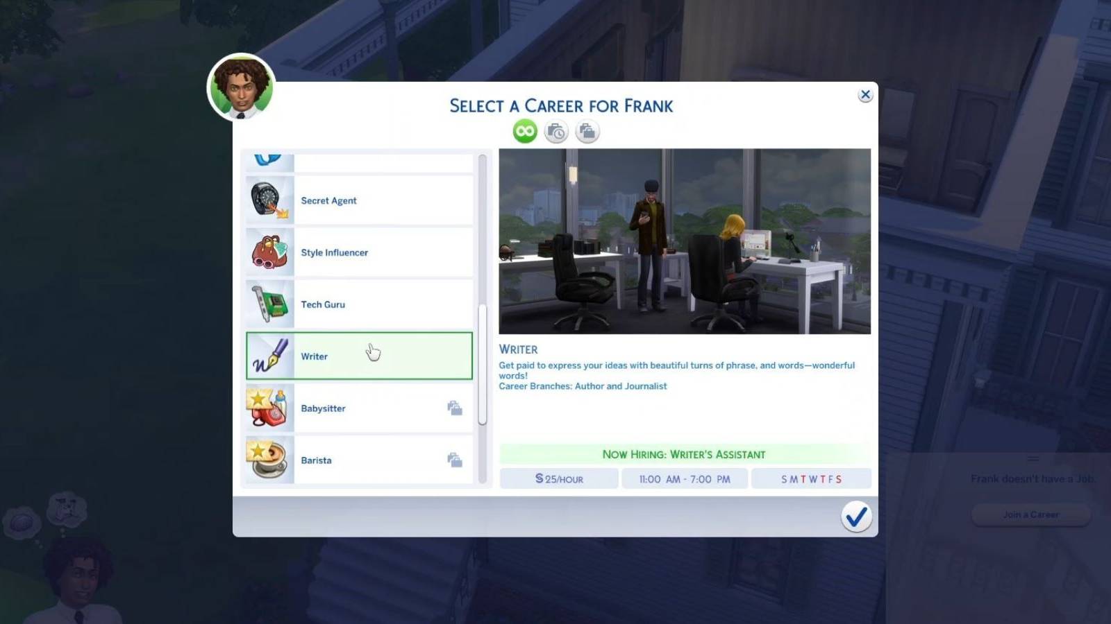 all careers the sims 4