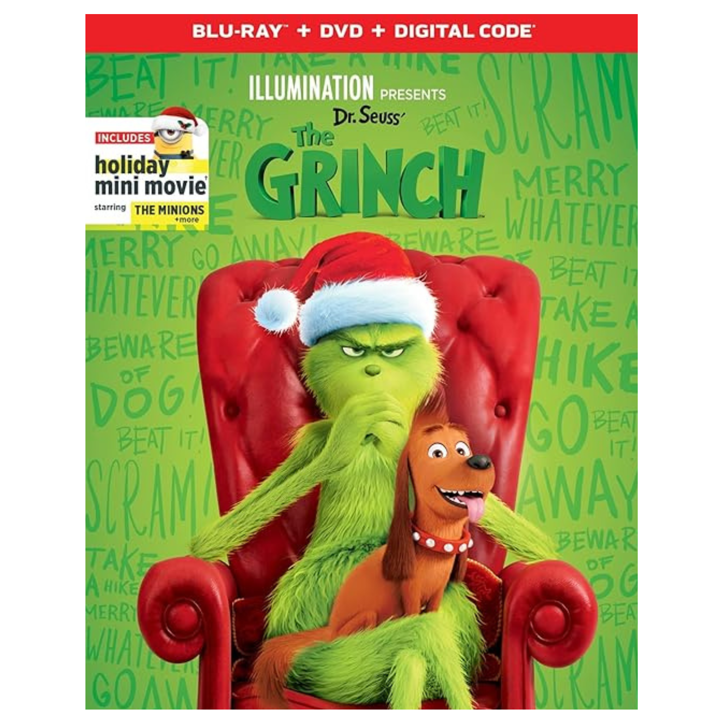 Cover of the Blu-ray veresion of The Grinch