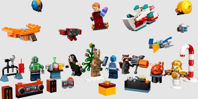 Marvel LEGO Advent Calendar contents