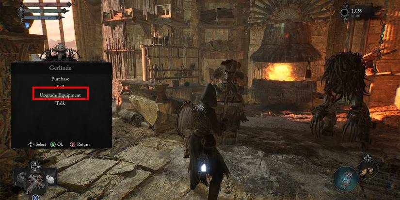 upgrade weapons in lords of the fallen