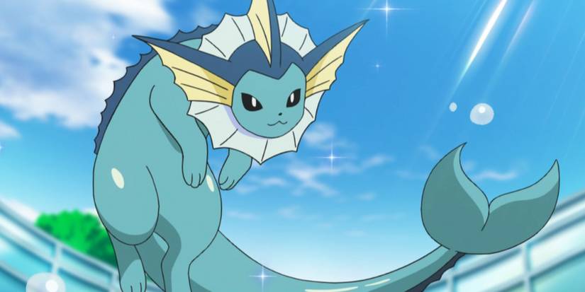 Vaporeon In The Pokemon Anime