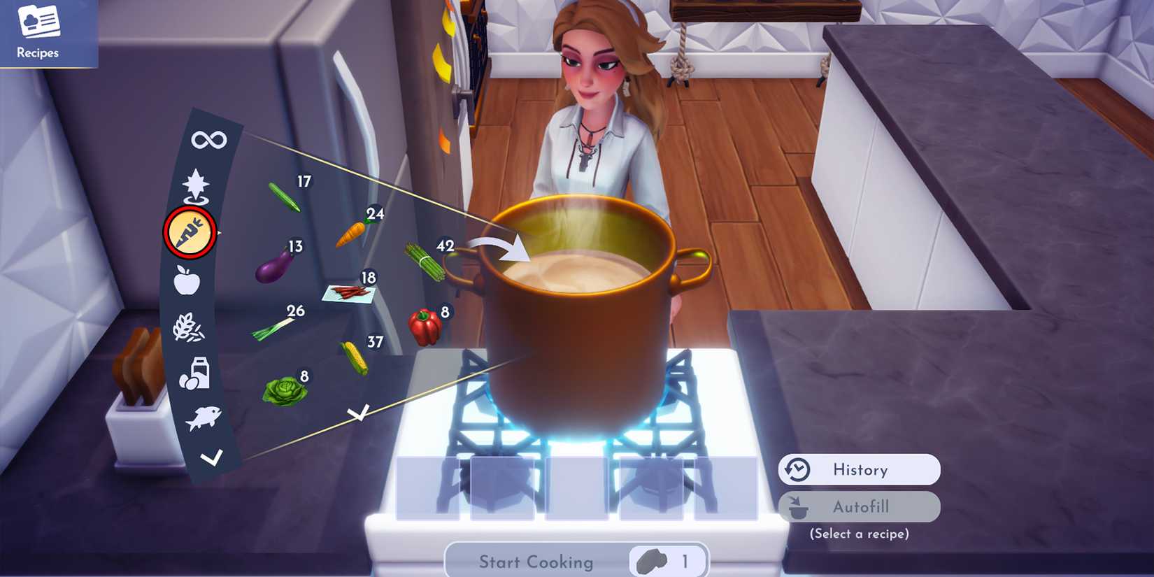 vegetable location in disney dreamlight valley