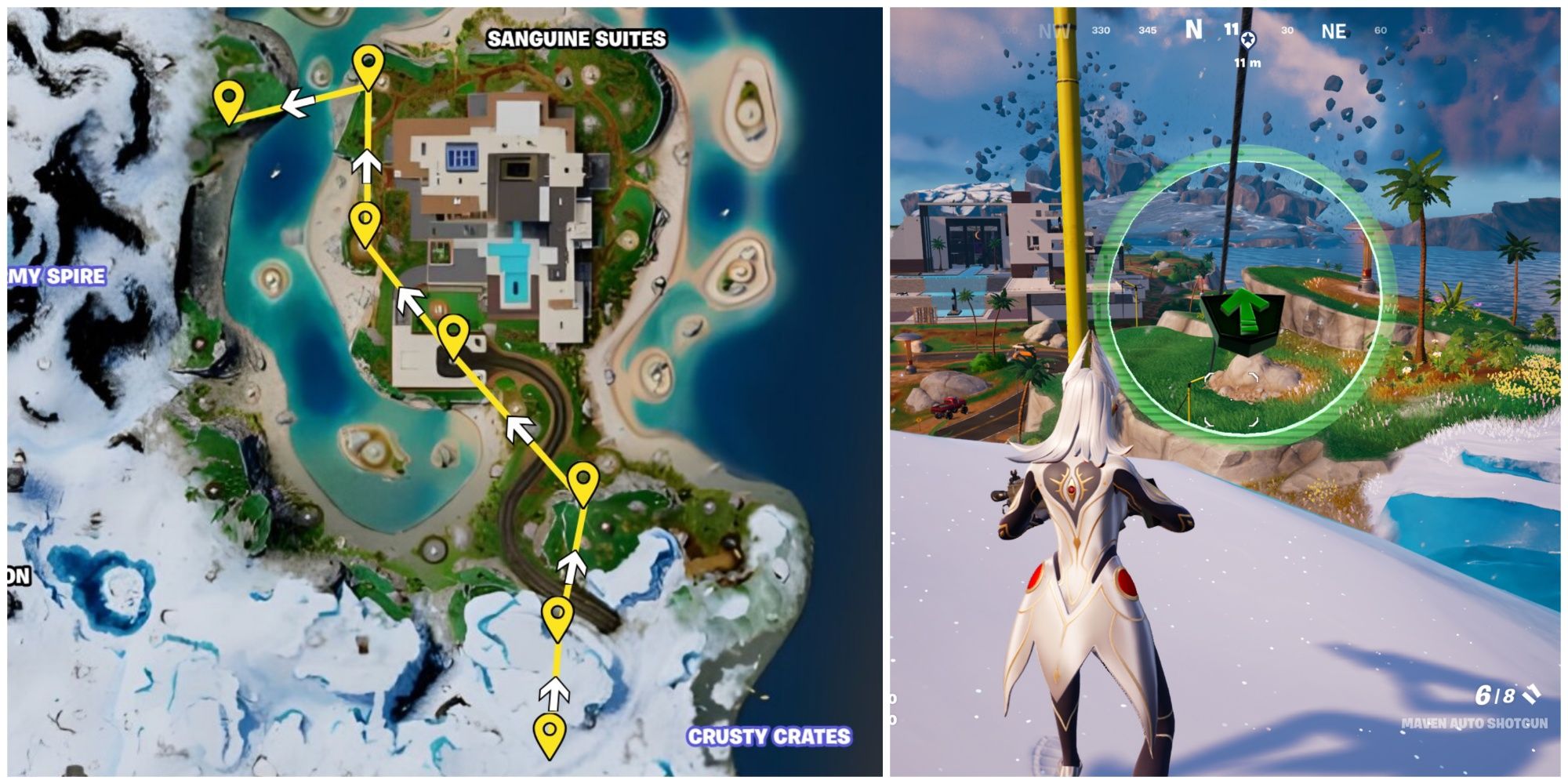 level up tokens week 2 locations on map