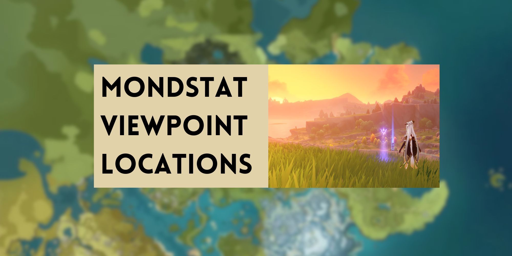 Where To Find All The Mondstadt Viewpoints In Genshin Impact