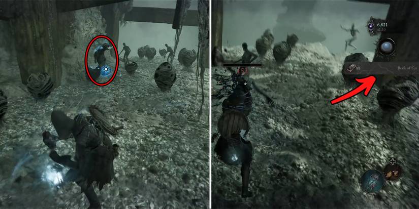 where to find book of sin in lords of the fallen