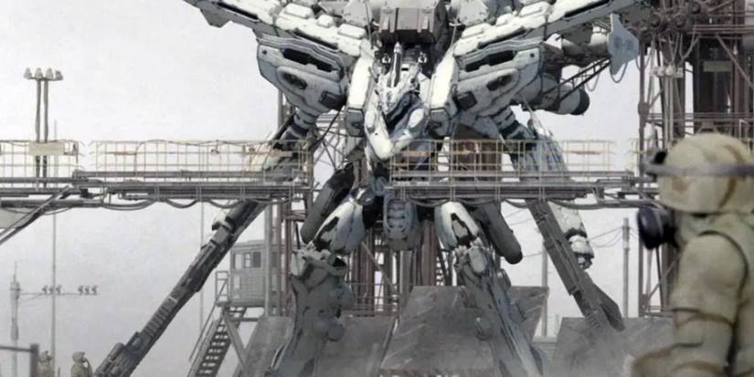 white glint armored core 4 