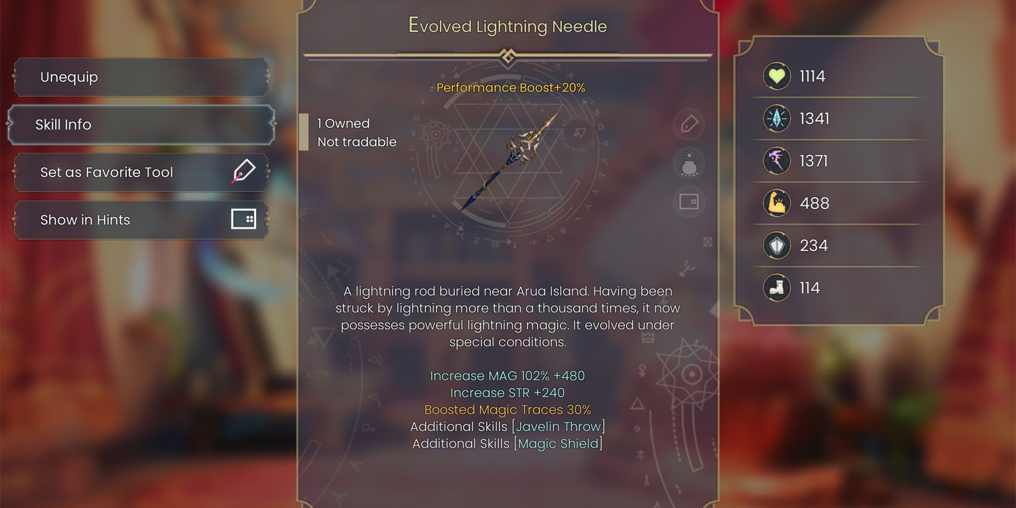 WitchSpring R Evolved Lightning Needle