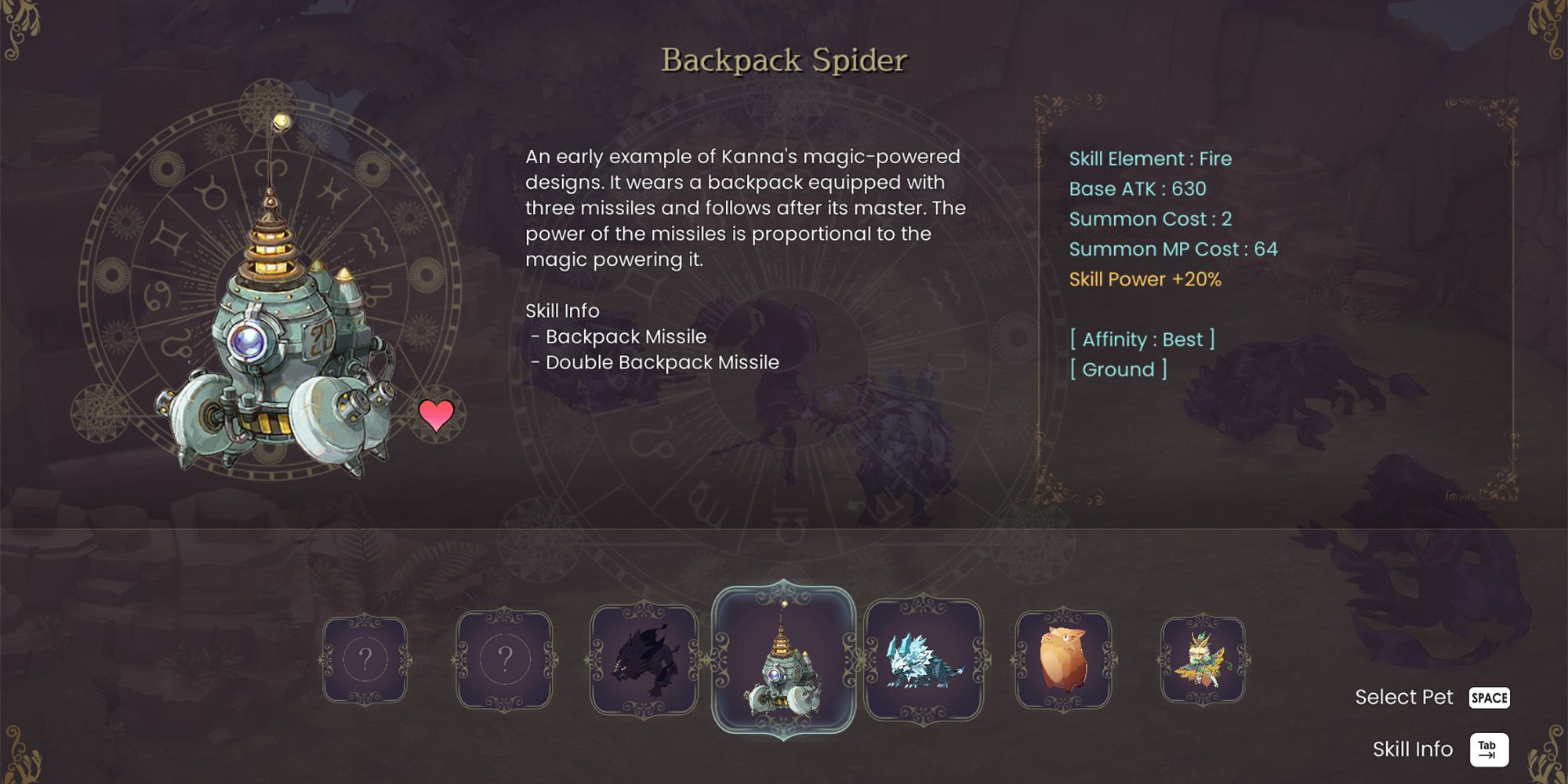 WitchSpring R Pet Backpack Spider