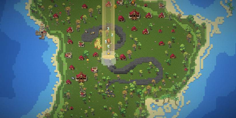 A growing kingdom in Worldbox - God Simulator