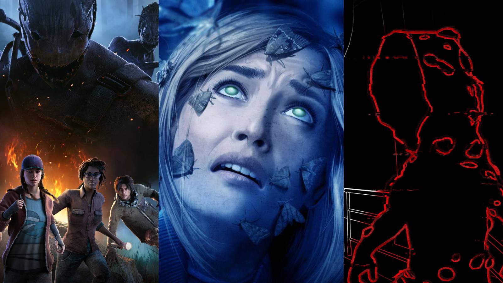 Split image: DbD, Perception, Stifled