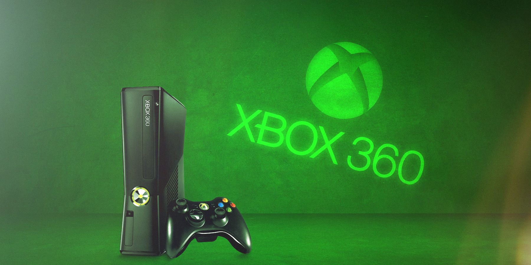 xbox 360 console and logo