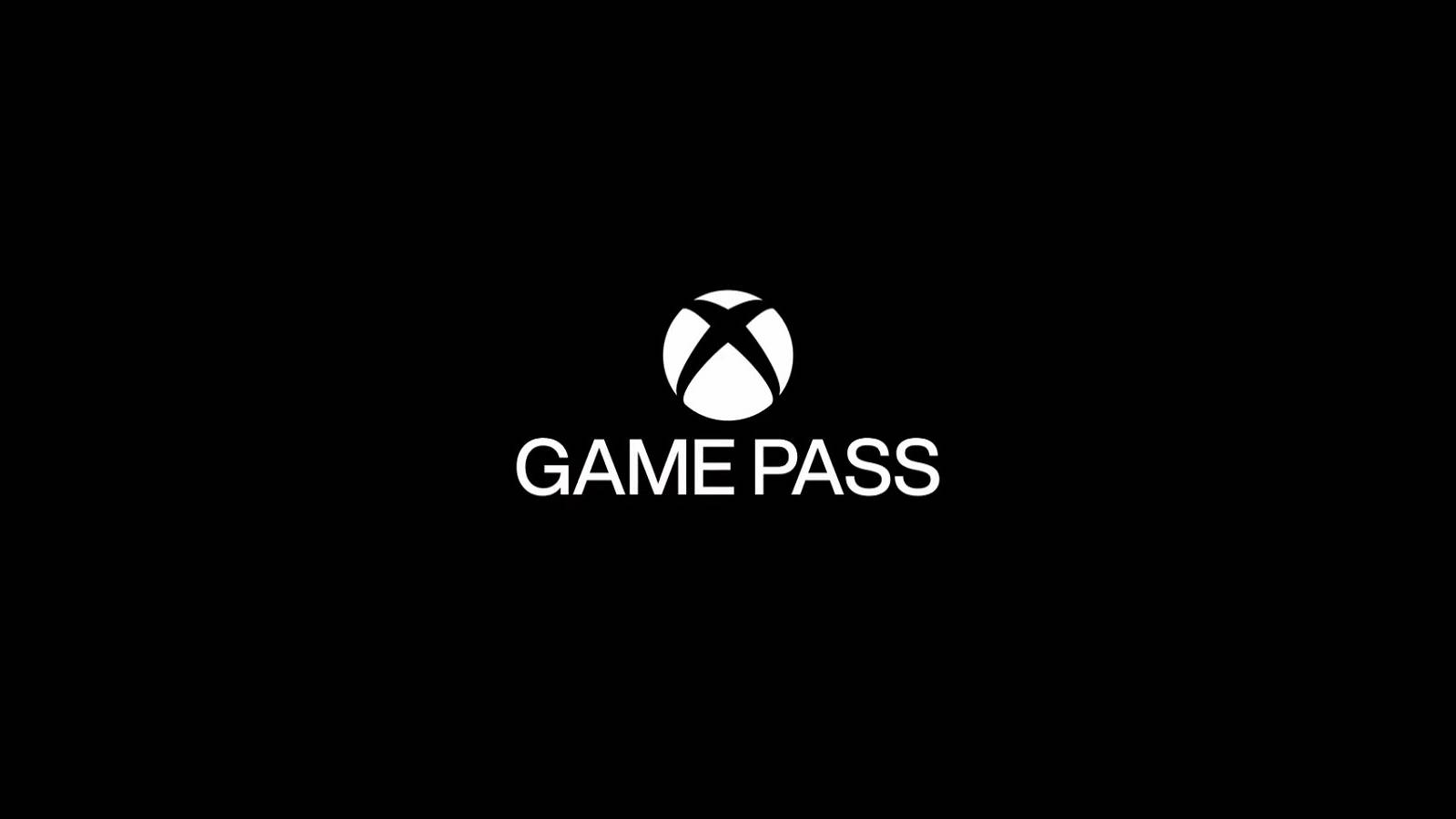 xbox game pass black and white logo