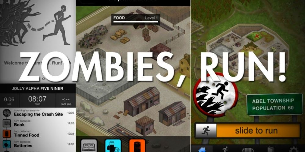 Zombies run IOS