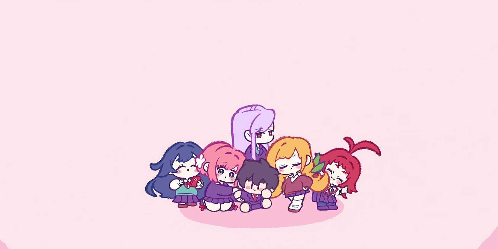 100 Girlfriends Who Really Really Really Really Really Love You ED - Hakari-Karane-Shizuka-Nano-Kusuri-Rentaro-Chibi 