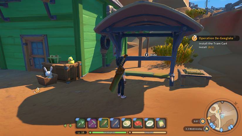 A Yakmel Station in My Time At Sandrock