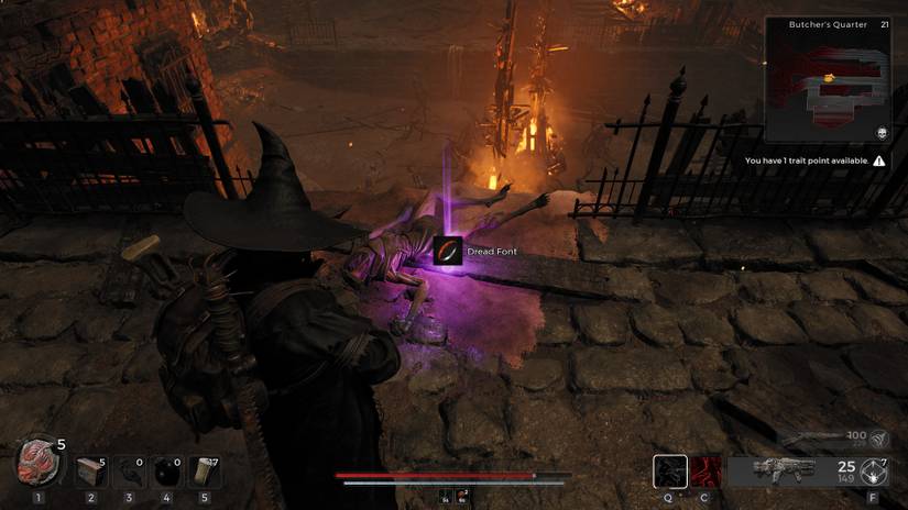 A randomly-spawned trinket in Remnant 2