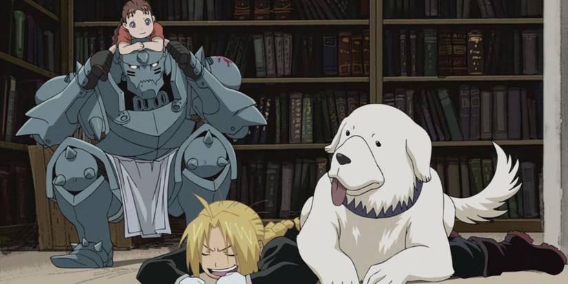 Nina, Alexander, Edward and Alphonse