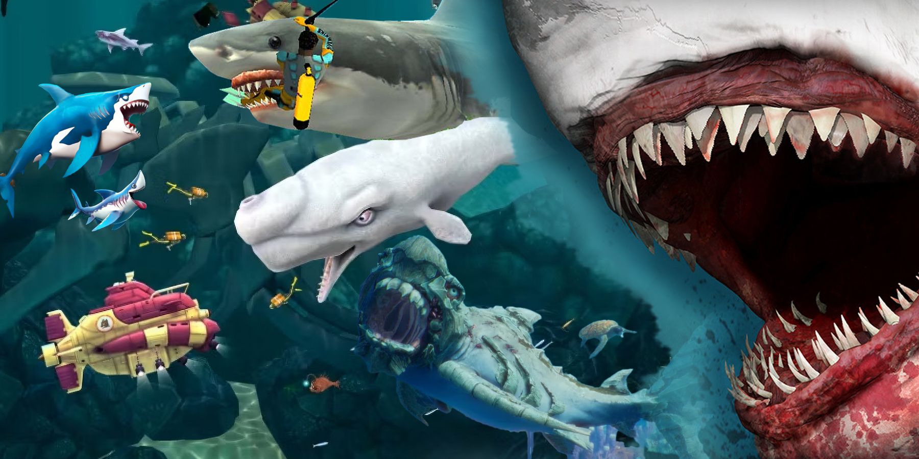 Best Games With Playable Sharks