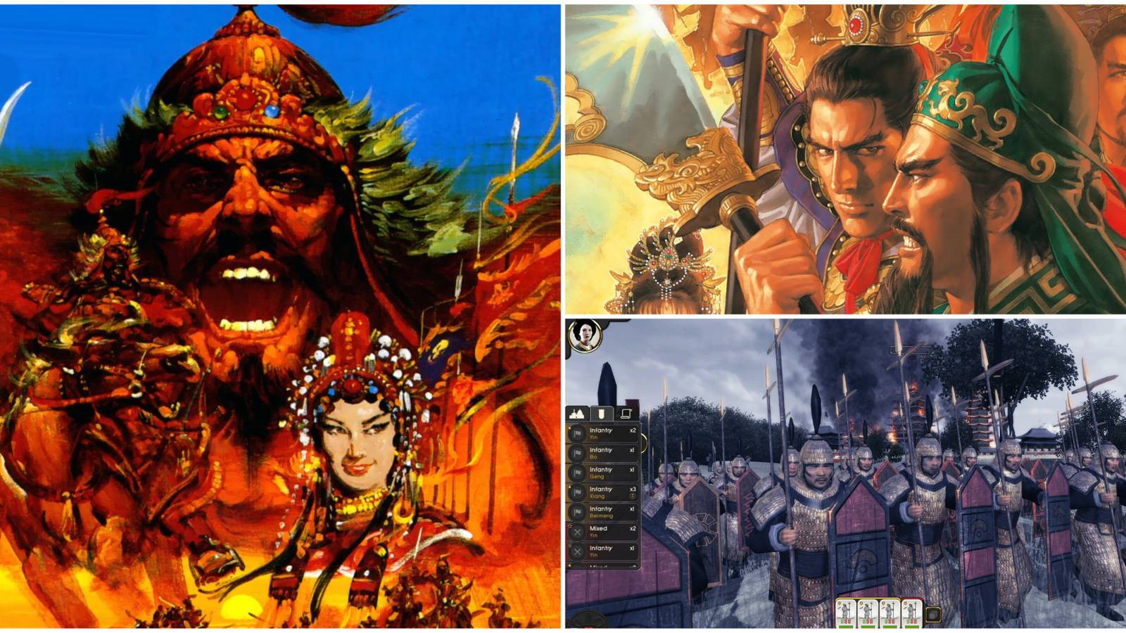 Asian-set Strategy Games- Genghis Khan Romance of the Three Kingdoms 11 Oriental Empires