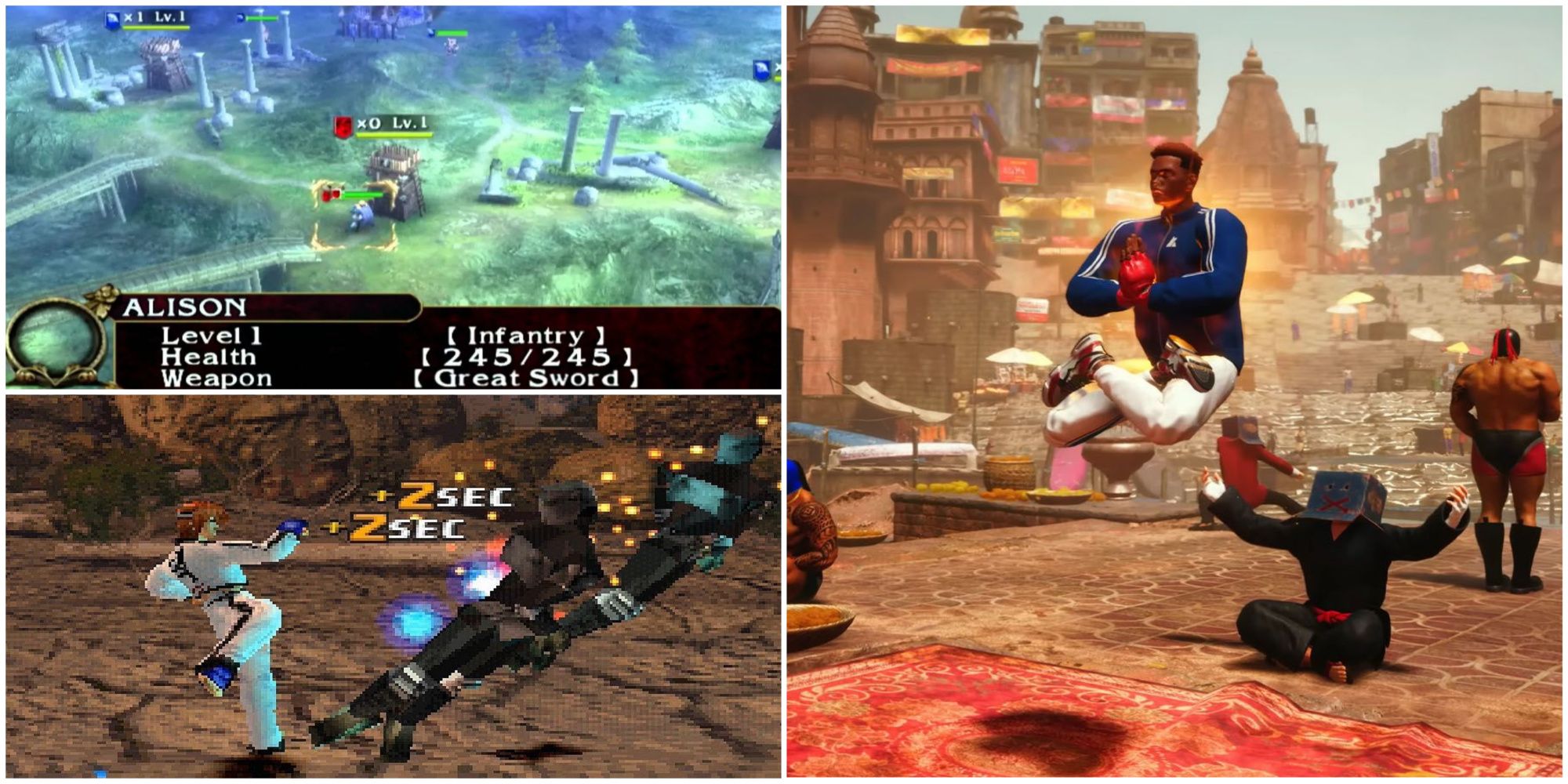 Best Extra Fighting Game Modes- SoulCalibur 3 Tekken 3 Street Fighter 6