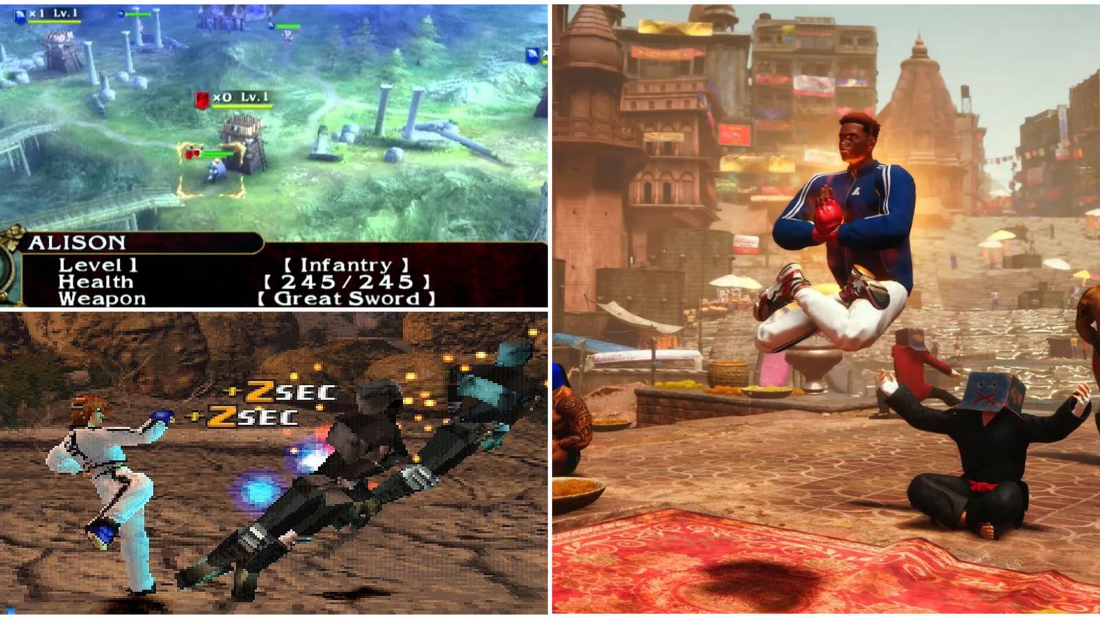 Best Extra Fighting Game Modes- SoulCalibur 3 Tekken 3 Street Fighter 6