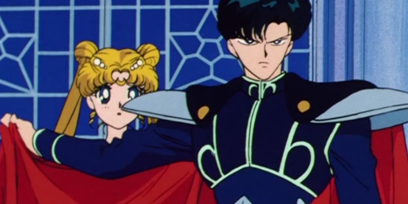 Sailor Moon and Tuxedo Mask